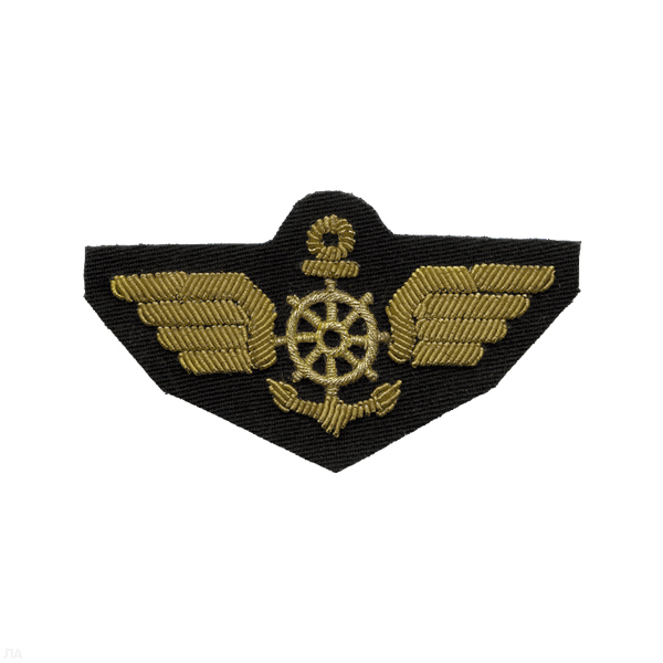 Техзнак канит. лат. Речной флот ("птичка" со штурвалом)