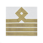 Нарукав. знак различ. Мор. фл. (галун на белом фоне) 9 катег.