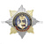 Значок мет. Орден-звезда Спецназ ВМФ (морской котик с флагами)