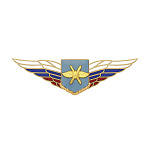 Значок мет. Должностной знак командира полка и ему равной воинской части (ВКС) (№50)