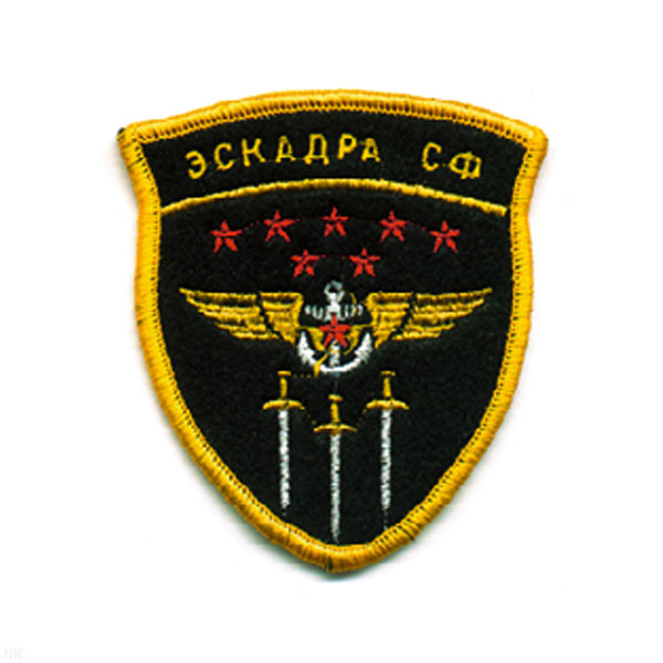 Шеврон вышит. Эскадра СФ