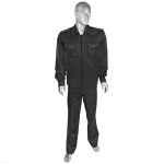 Костюм лет. Охранник (на молнии) черный р-ры с 44 по 60