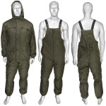Костюм зим. серия "H&S" оливковый (фольгированный подклад на куртке и полукомбинезоне)