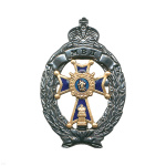 Значок мет. Лучший следователь МВД (син.)