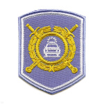 Шеврон вышит. 242 пр. ДПС ГИБДД (рубаш. тк.)