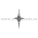 Подвеска Десантный крестик (серебро 925 пробы)