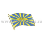 Значок мет. Флажок Воздушно-космические силы (смола, на пимсе)