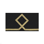 Нарукав. знак различ. Мор. фл. (галун на черном фоне) 1 катег.