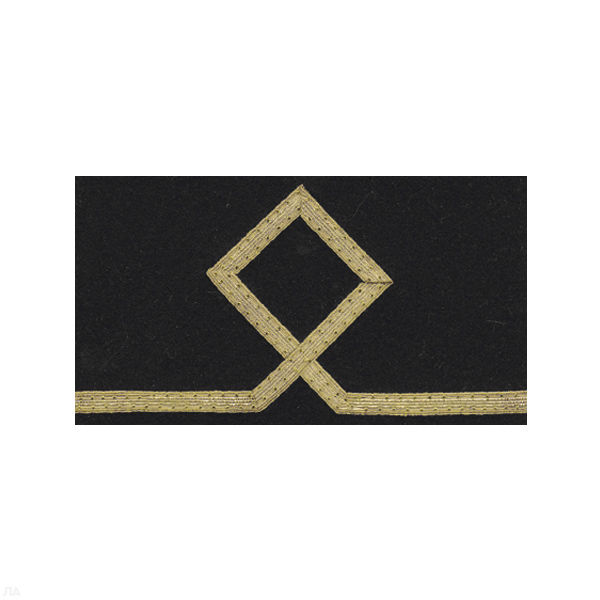 Нарукав. знак различ. Мор. фл. (галун на черном фоне) 1 катег.
