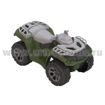 Игрушка пластмассовая Квадроцикл «Командир» (220×120×120 мм)
