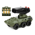 Игрушка пластмассовая БТР «НП-02» с ракетной установкой и боеприпасами (1506) 20x10x14,5 см