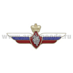 Значок мет. Должностной знак начальника управления, службы ВС (МО) и им равных центральных органов военного управления (организаций) ВС (МО). (№4)