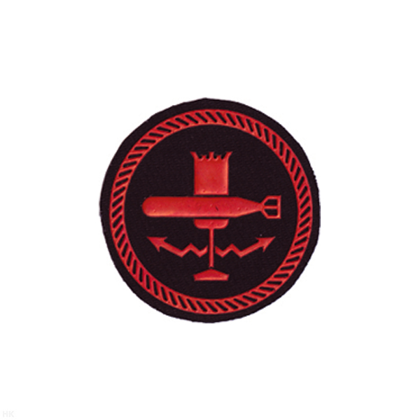 Шеврон пластизолевый БЧ ВМФ: специалисты минно-торпедных средств