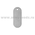 Жетон овал. нов/обр (нерж. ст.) пустой