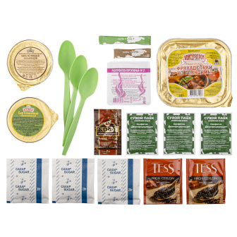 Сухпаек Армейские будни Солдатский (КНПС-У) срок годности до 05.2026