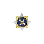 Значок мет. Орден-звезда Военно-космическая академия им. А.Ф. Можайского