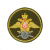 Шеврон вышит. Военные представительства МО (210 пр.) оливковый шелк/люрекс (по наличию)