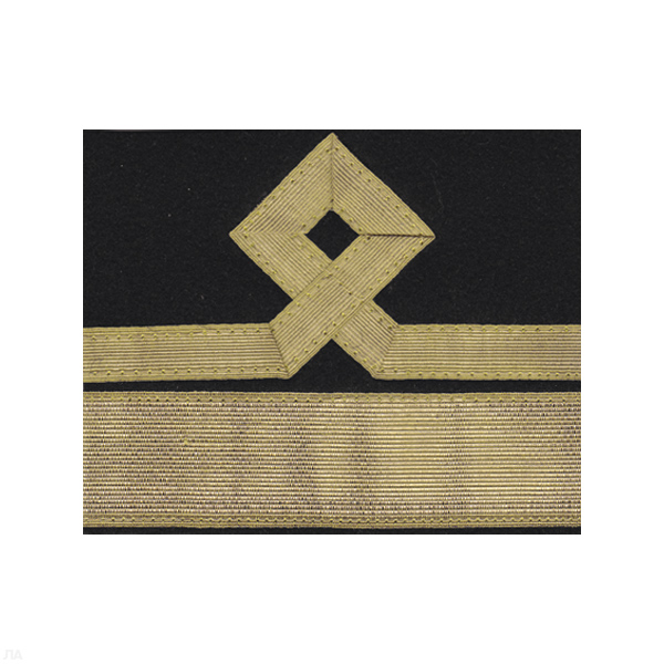 Нарукав. знак различ. Мор. фл. (галун на черном фоне) 11 катег.