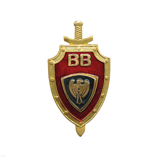 Значок мет. ВВ Сокол (серия красн. щит ВВ)