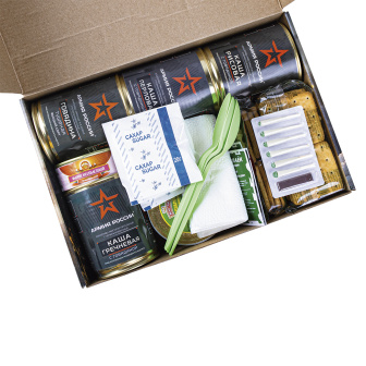 Сухпаек Армейские будни Офицерский (РПС-У) срок годности до 05.2026