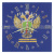 Часы настенные стеклянные ФСИН (28x28 см)