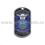 Жетон (нерж. ст., эмал.) U.S. Air force (ВВС)