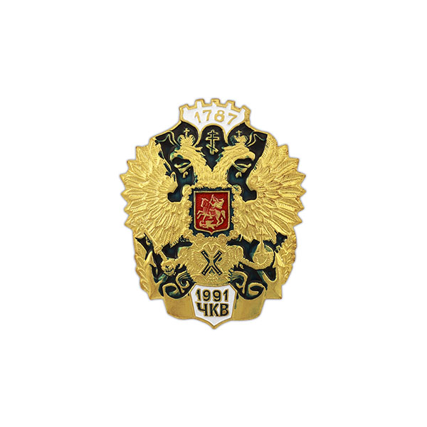 Значок мет. ЧКВ 1991 (Черноморское казачье войско)