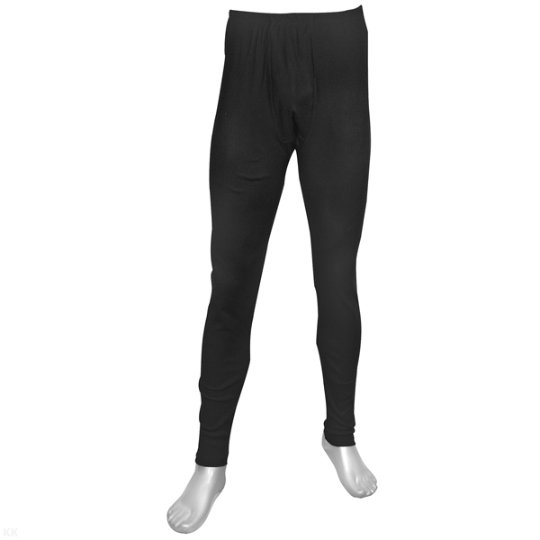 Термокальсоны черные (Россия; 100% ПП) (р-ры S, M, L, XL, XXL)