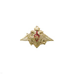 Значок мет. Орел РА (длина 2,5 см, лат.) на пимсе