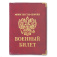 Обложка ПВХ ВБ (орел РФ) (цвета в асс.)