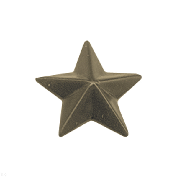 Звезда на погоны пласт. 20 мм защ.
