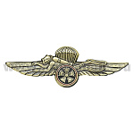 Значок мет. Боевой пловец ГРУ (крылья)