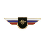 Значок мет. Должностной знак командира бригады и ей равного соединения (Войска связи) №93