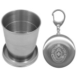 Стакан складной (125 мл) с лазерной гравировкой ПС