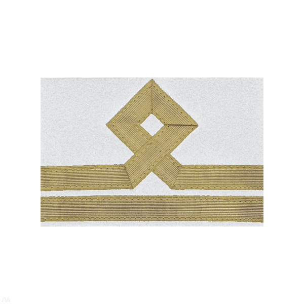 Нарукав. знак различ. Мор. фл. (галун на белом фоне) 5 катег.