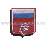 Шеврон вышит. Юнармии (с флагом РФ и орлом) на липучке