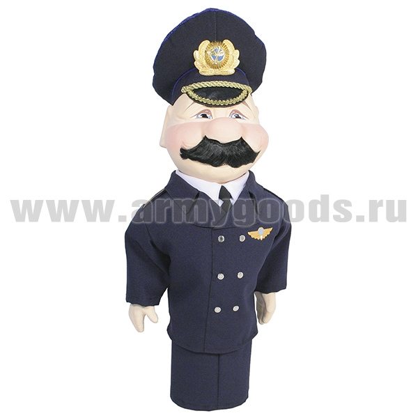 Кукла под бутылку (высота 52 см) Гражданская авиация
