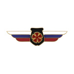 Значок мет. Должностной знак начальника (руководителя) воинского формирования, ведущего научно-исследовательскую деятельность (развед. воинских формирований, соединений и воинских частей специального назначения) (№92)