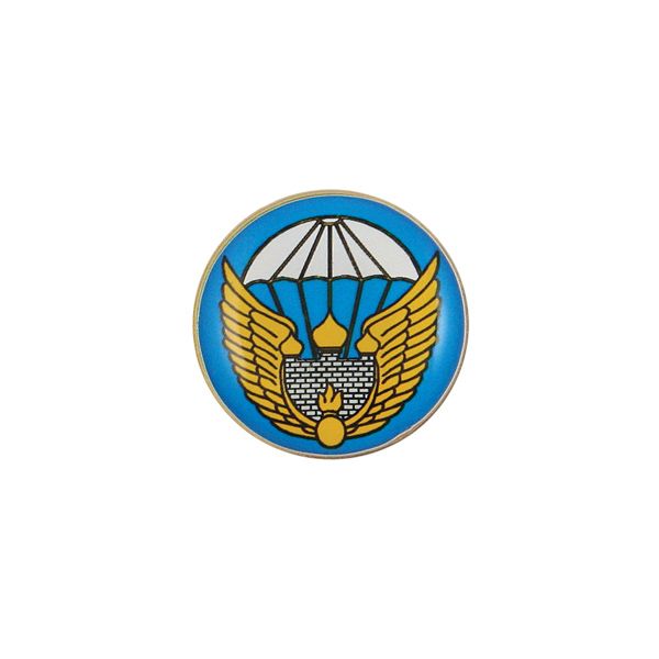 Значок мет. 106 гв. ВДД (мал., круглый, смола, на пимсе) эмблема нов/обр