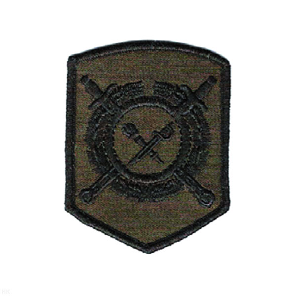 Шеврон вышит. 242 пр. Криминал. милиция (полевой)
