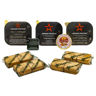 Сухпаек Армейские будни Солдатский (КНПС-У) и.с.