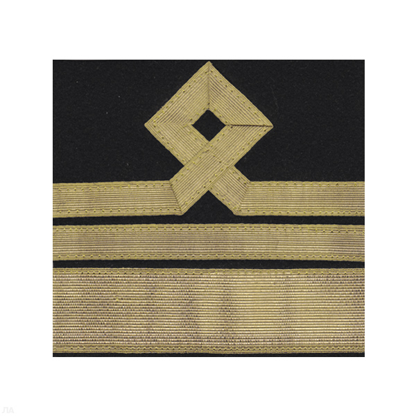 Нарукав. знак различ. Мор. фл. (галун на черном фоне) 12 катег.