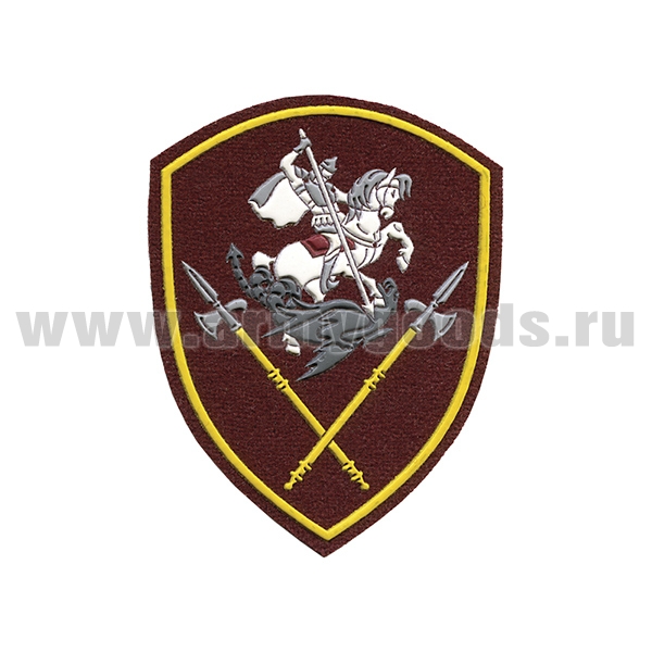 Шеврон пласт Росгвардия Уральский ВО (Управление)