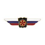 Значок мет. Должностной знак начальника высшего военного училища и профессиональной образовательной организации (развед. воинских формирований, соединений и воинских частей специального назначения) (№90)
