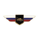 Значок мет. Должностной знак командира (начальника) танкового полка и ему равной воинской части танковых войск (№29)
