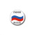 Значок сув. пласт. мал. Россия Russia (флаг)
