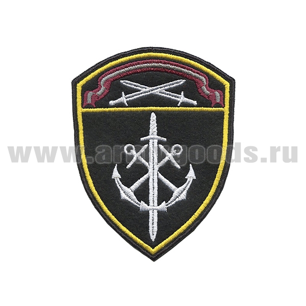 Шеврон вышит. Росгвардия Северо-Западный ВО (Морские в/ч)