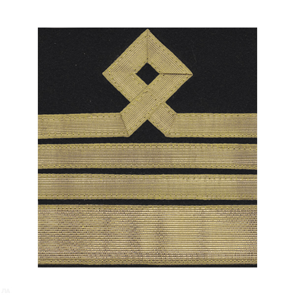 Нарукав. знак различ. Мор. фл. (галун на черном фоне) 14 катег.