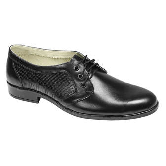 Т.  Офицер (мод. 5339) нат. хромовая кожа с перфорацией, на шнуровке