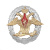 Значок мет. Знак отличия "За обеспечение экологической безопасности ВС РФ"